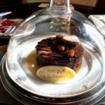 ホテルミラコスタ ルームサービスのアニバーサリー チョコレートケーキ(Anniversary cake)