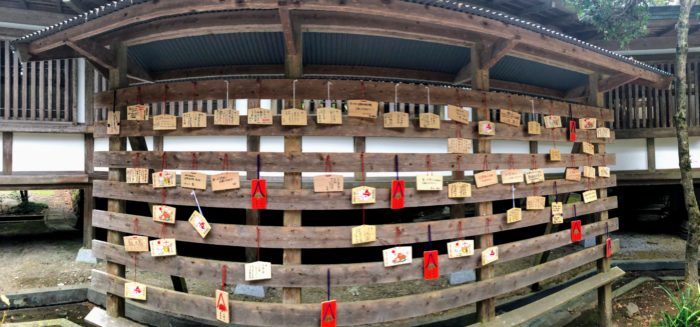 大雄山最乗寺 の絵馬かけ