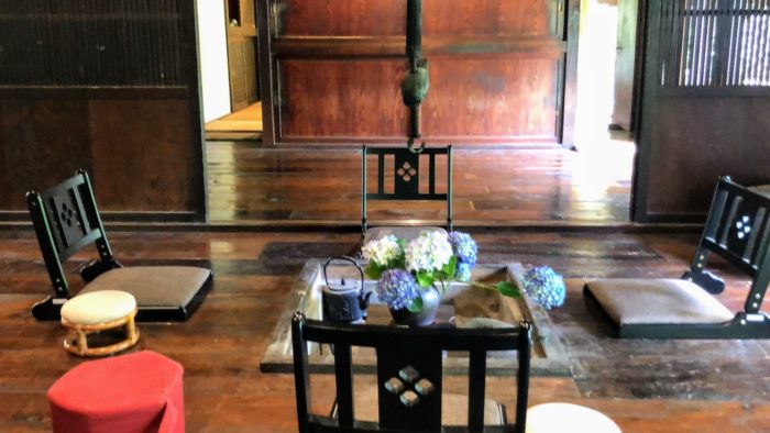 瀬戸屋敷の主屋の茶の間