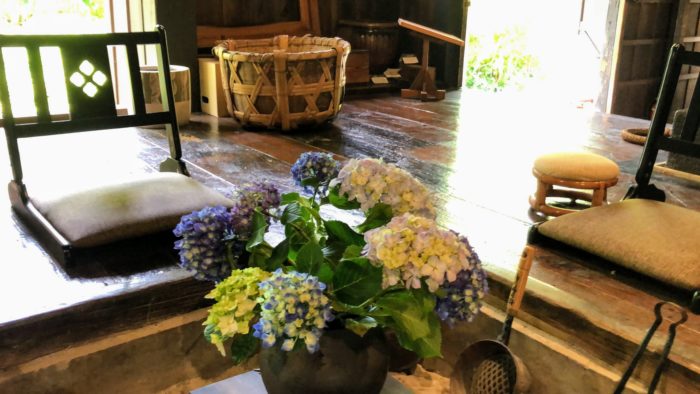 瀬戸屋敷の主屋の茶の間