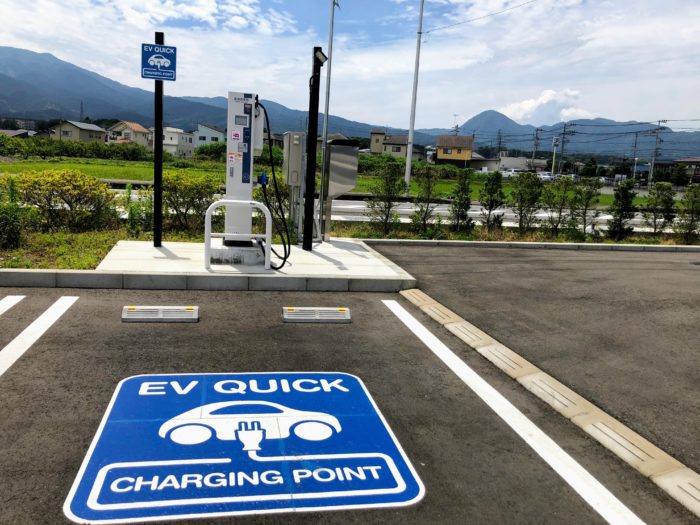 道の駅足柄のチャージポイント