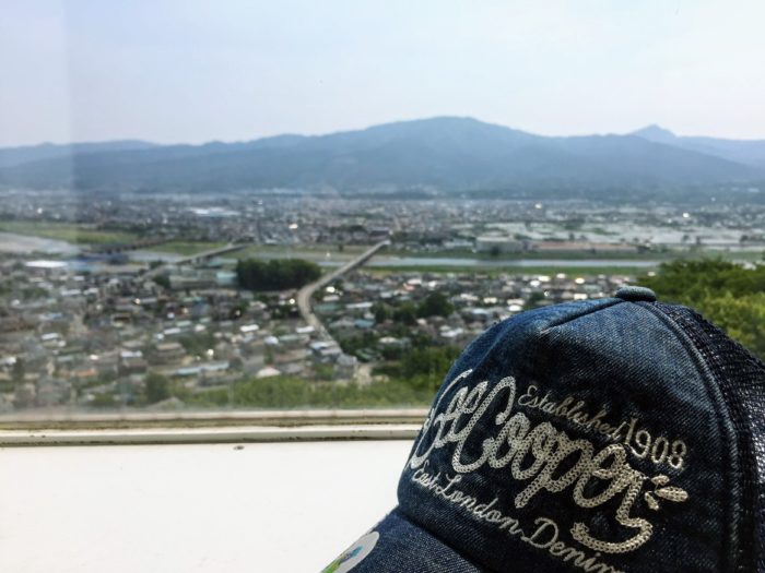 松田山ハーブガーデンのハーブ館からの眺め