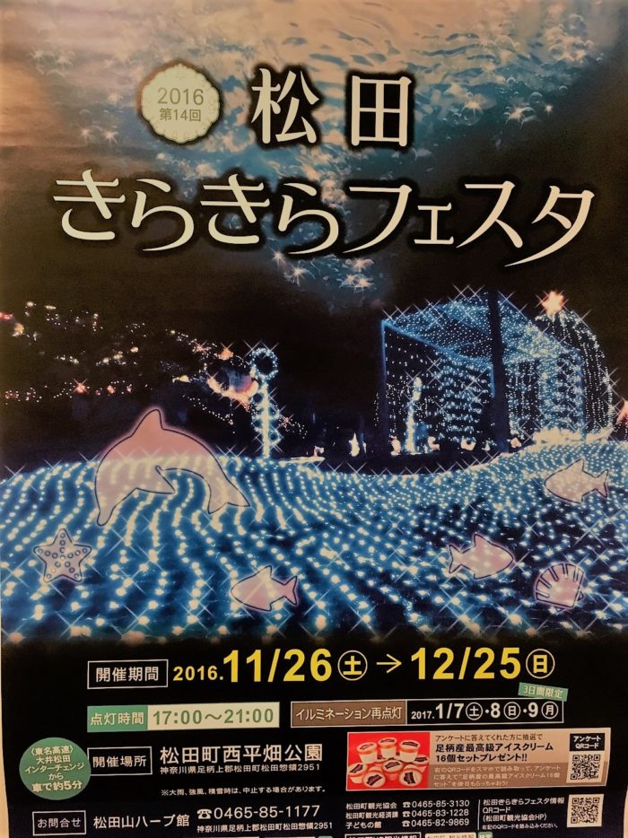 松田山ハーブガーデンとイルミネーション Slで遊べる西平畑公園 ロマン旅
