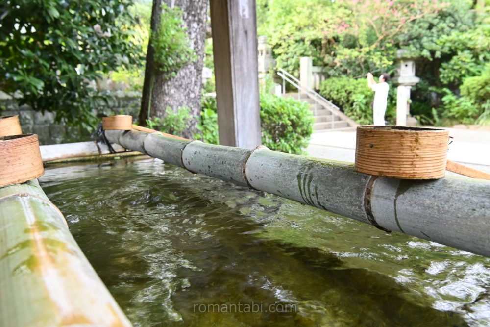 報徳二宮神社 手水舎