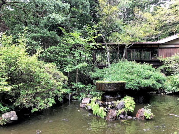 報徳二宮神社の神池