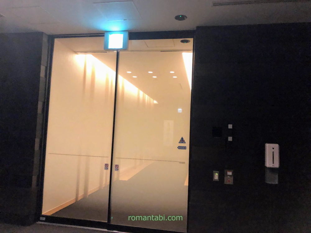 熱海パールスターホテル－インフィニティバス(温泉)前のセキュリティードア