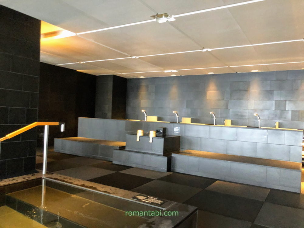 熱海パールスターホテル－インフィニティバス(温泉)の室内風呂