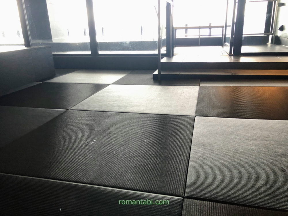 熱海パールスターホテル－インフィニティバスの床