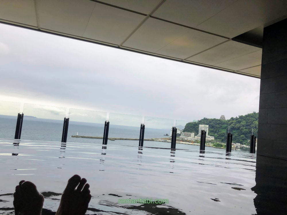 熱海パールスターホテル－インフィニティバス(露天風呂)