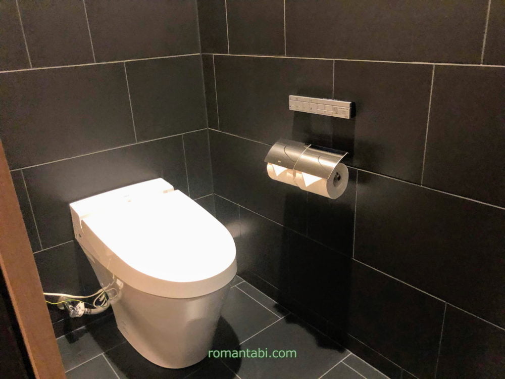 熱海パールスターホテルの部屋のトイレ(WC)