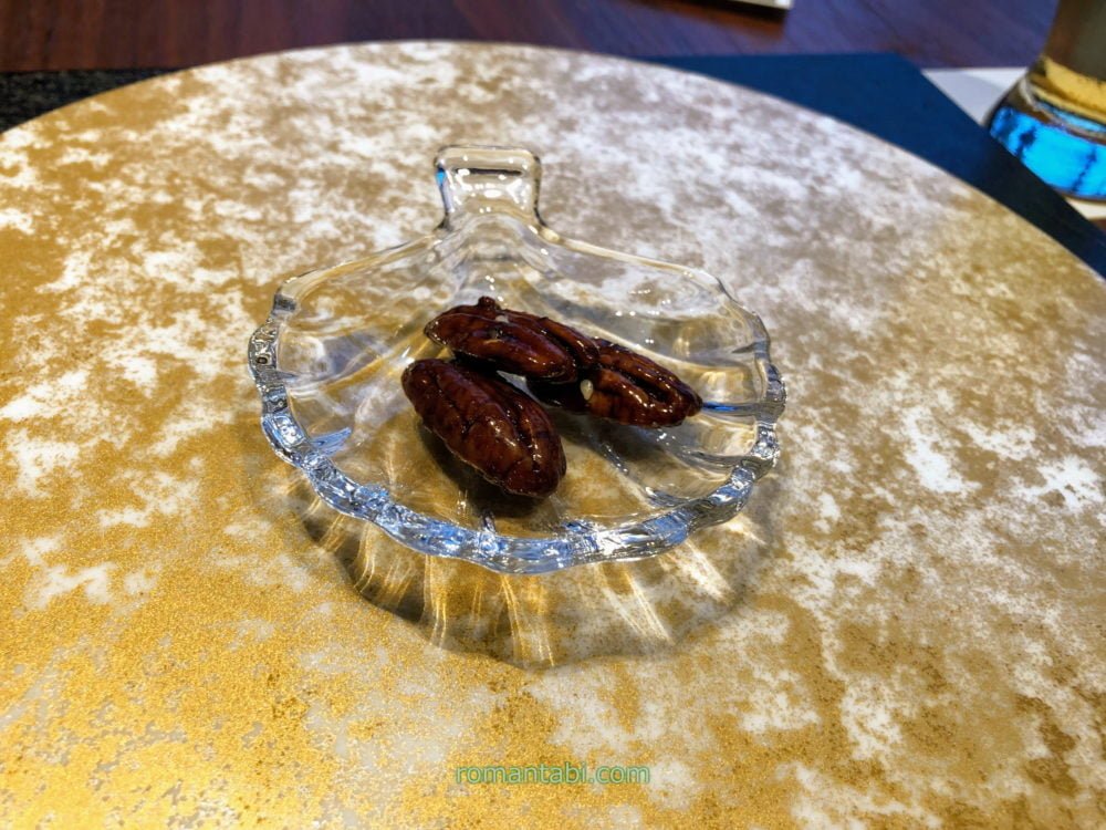 熱海パールスターホテル・中国料理 山海香味・ピーカンナッツ甘炊き