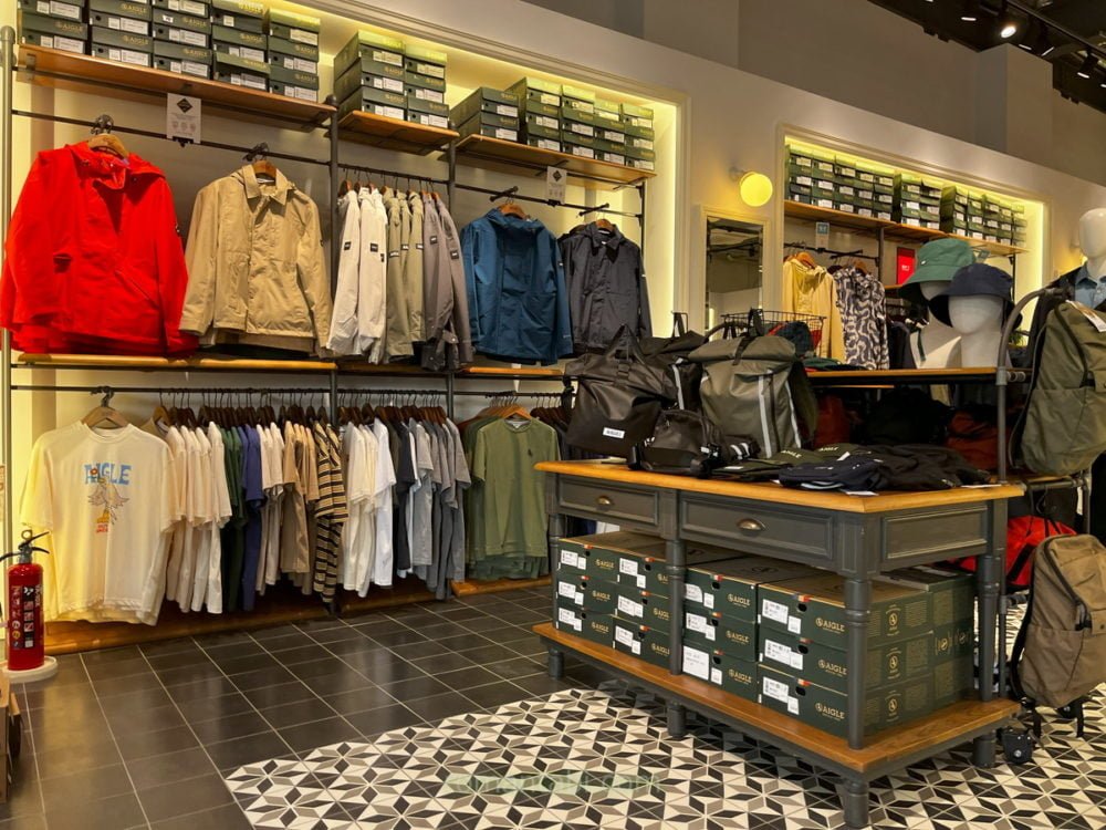 御殿場アウトレットのAigle ( エーグル )のウエア