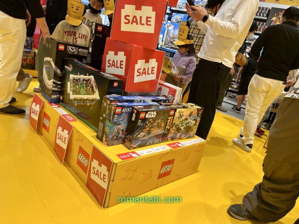 御殿場アウトレットのレゴ店内