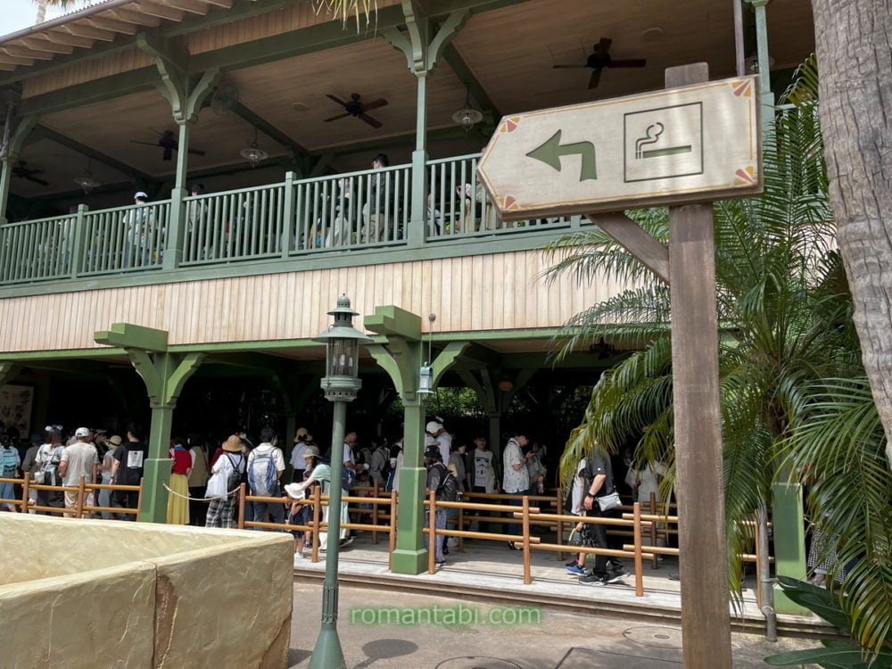 アドベンチャーランド・ジャングルクルーズ近く