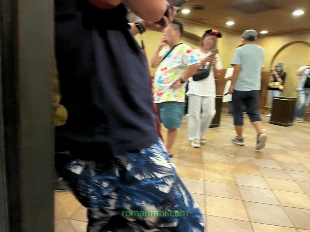 アドベンチャーランド・ジャングルクルーズ近くの喫煙所