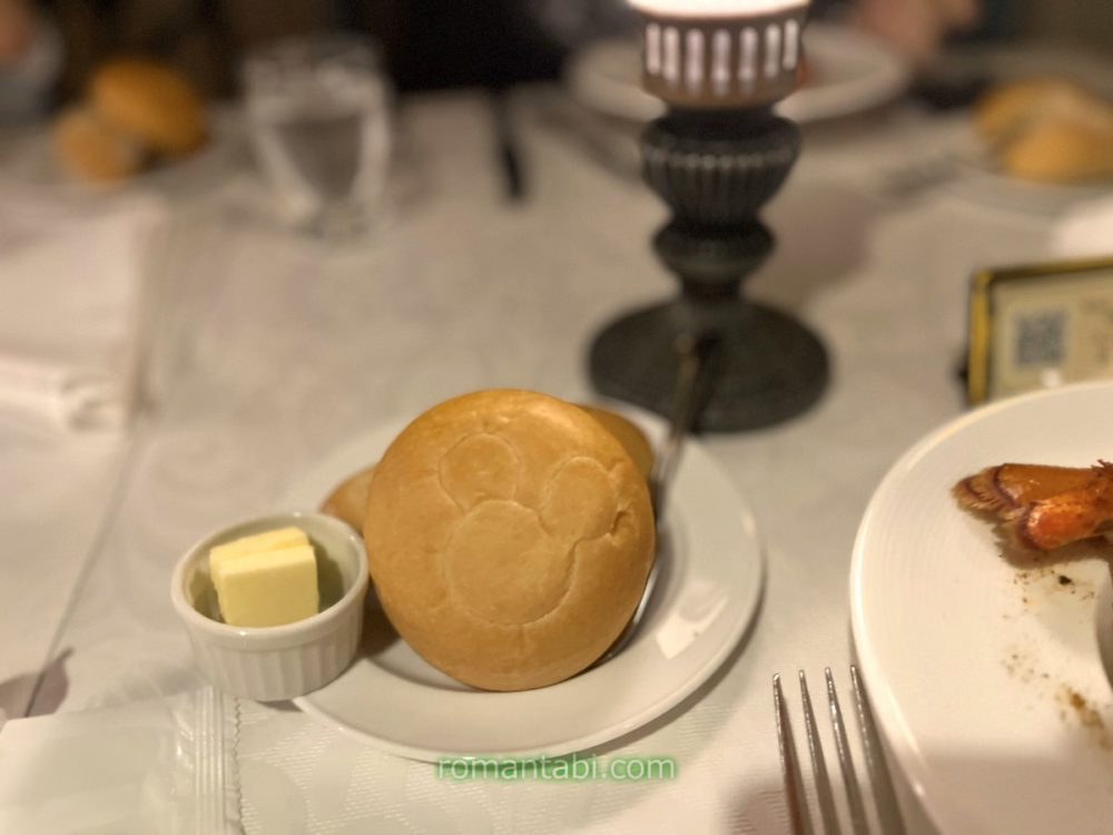 ディズニーランドのブルーバイユー・レストランの40周年スペシャルコース