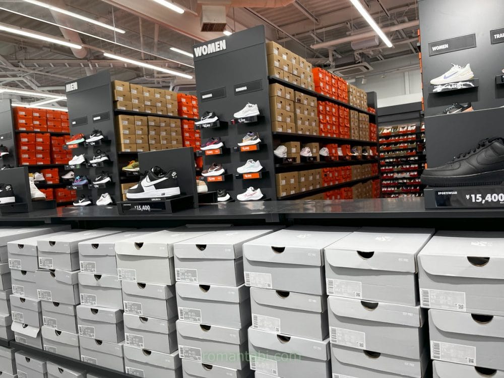 御殿場アウトレットのナイキ/Nike at Gotemba Outlet