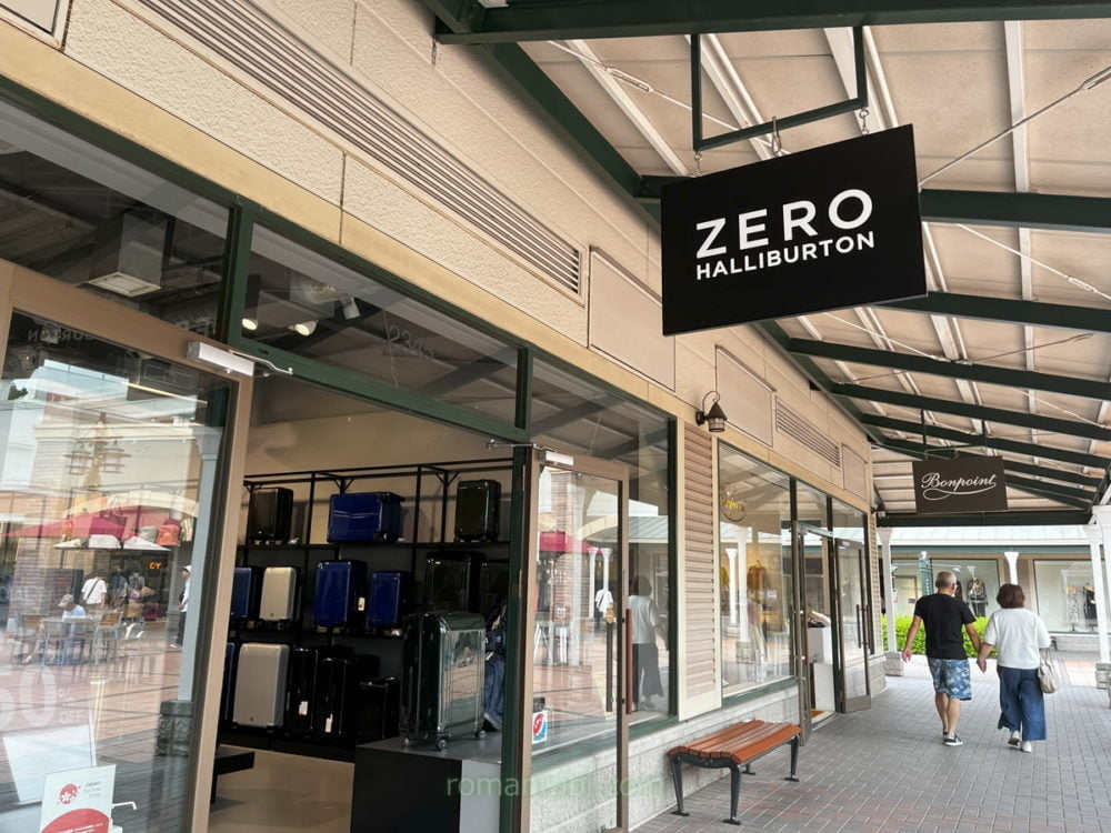 御殿場線アウトレットのゼロハリバート)外観