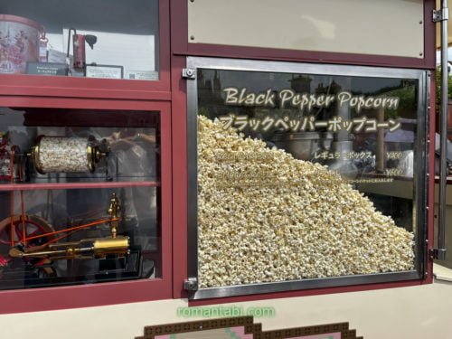 ディズニーランド・ポップコーンワゴン4)カウボーイ・クックハウス前