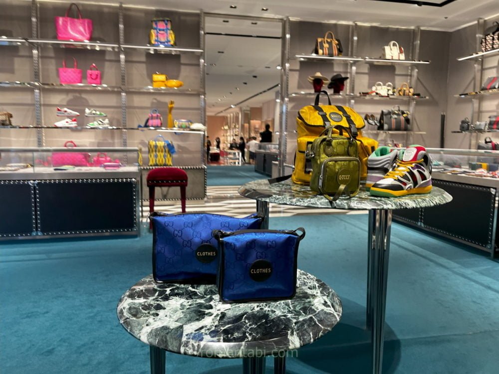 御殿場アウトレットのグッチのバッグ