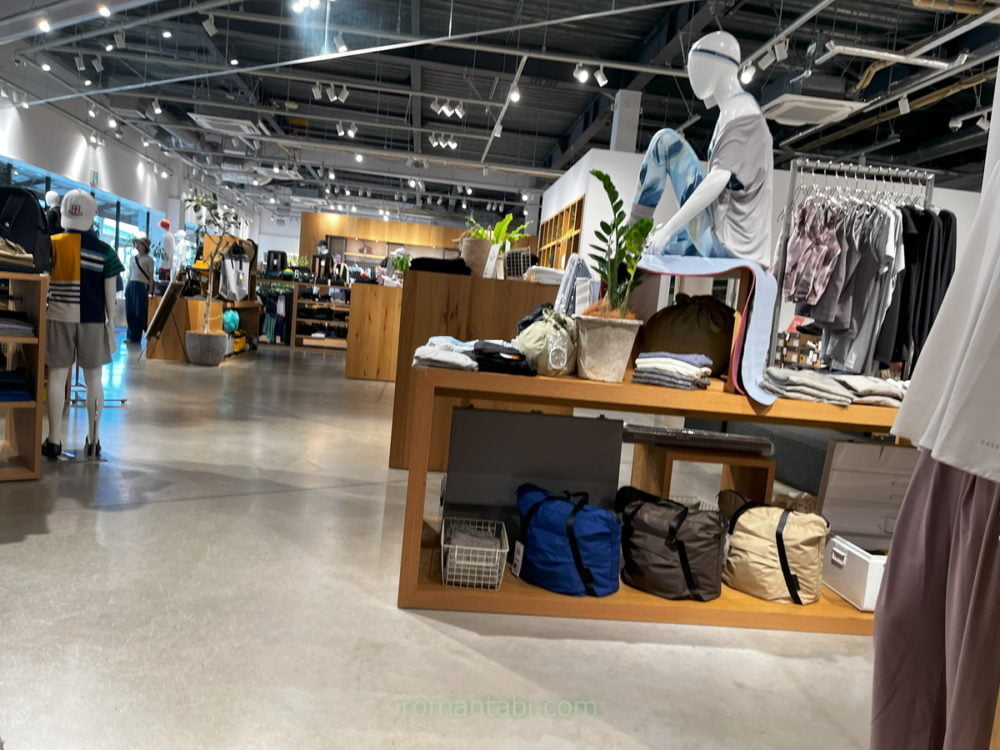 御殿場アウトレットのThe North Face ( ザノースフェイス )の店内