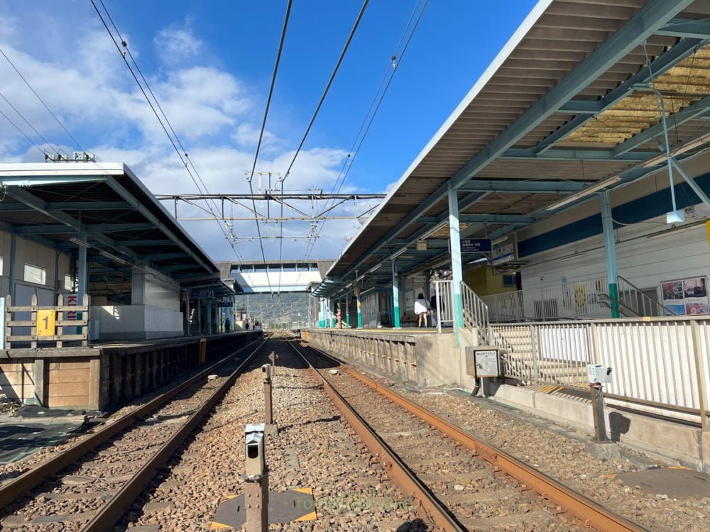 小田急線の栢山駅