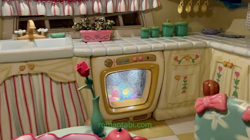 ディズニーランドのミニーの家 (Minnie's House)の台所
