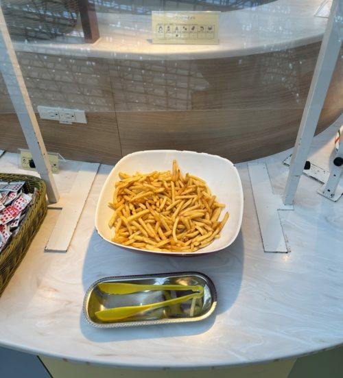 グランドニッコー東京の朝食・キッズコーナーのポテト