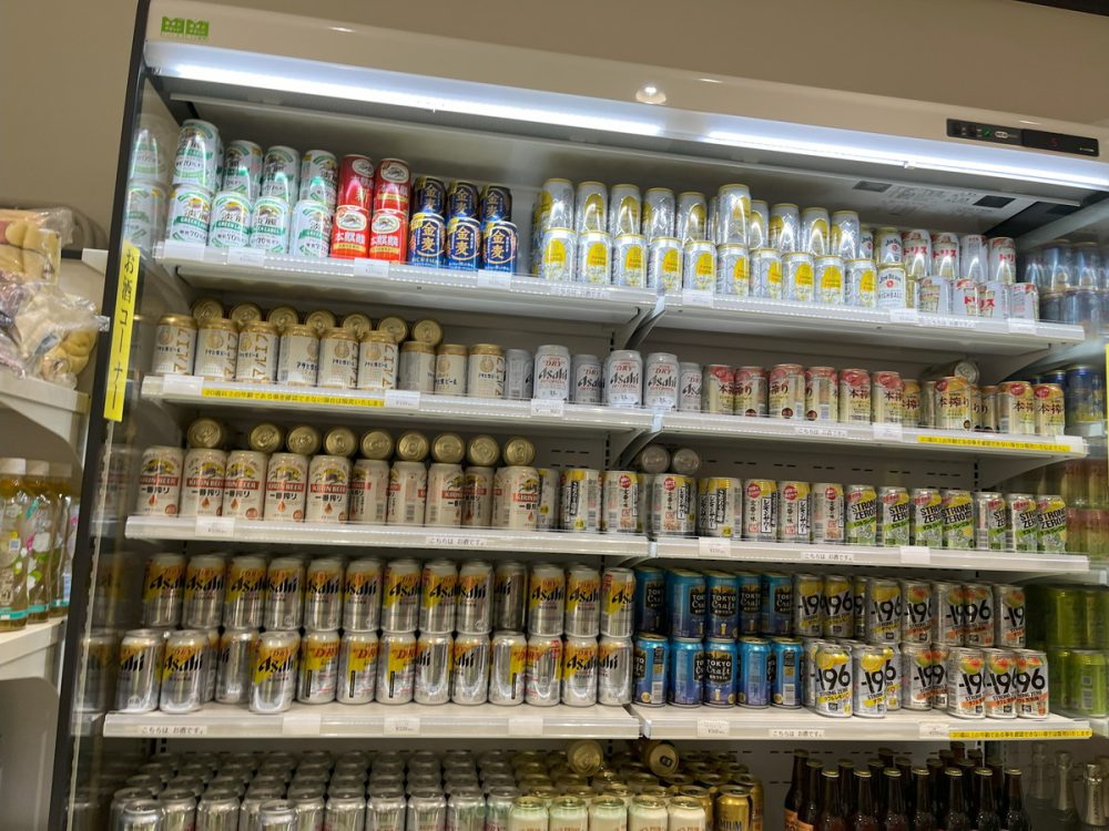 グランドニッコー東京ベイ舞浜のコンビニのアルコール