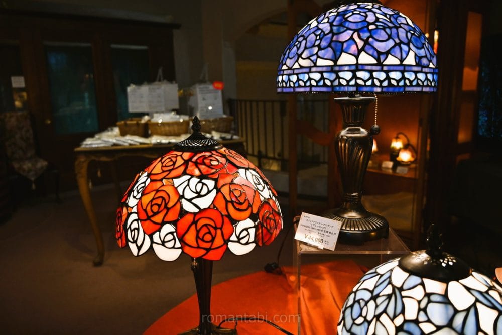 音楽と森の美術館のミュージアムショップ