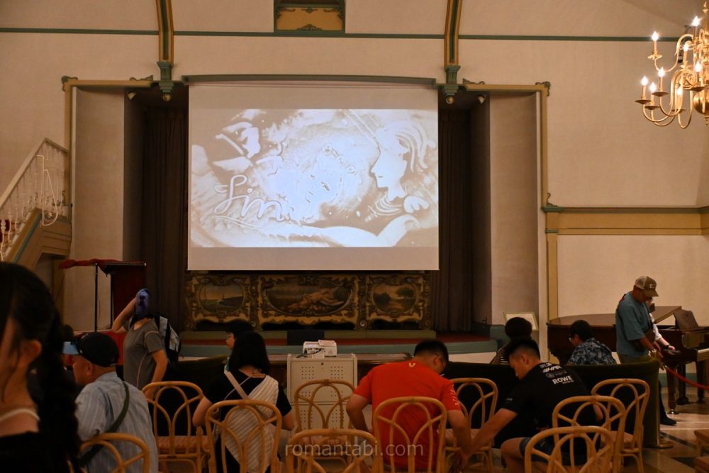 音楽と森の美術館のサンドアートコンサート