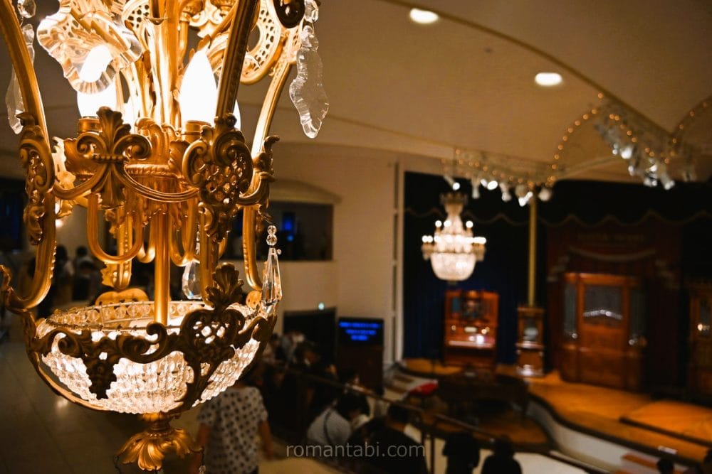 音楽と森の美術館のコンサートホール