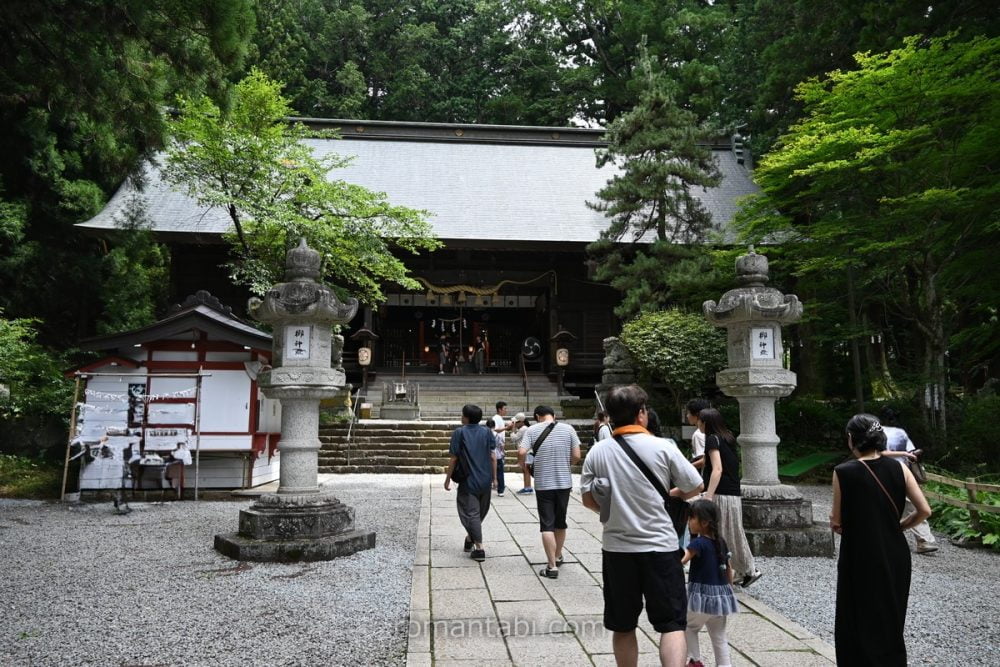 河口浅間神社・拝殿