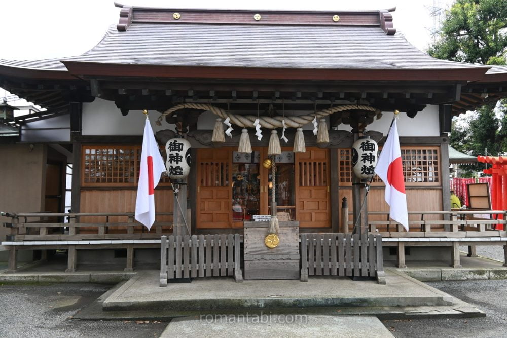  相模原氷川神社の拝殿