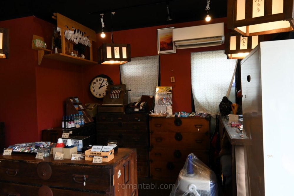 甲州ほうとう 完熟屋 河口湖店・レジ