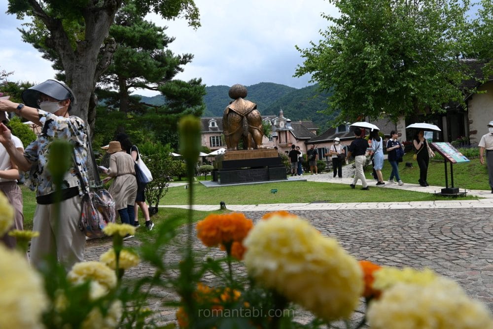 音楽と森の美術館の外観