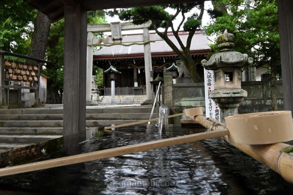 松原神社の手水舎