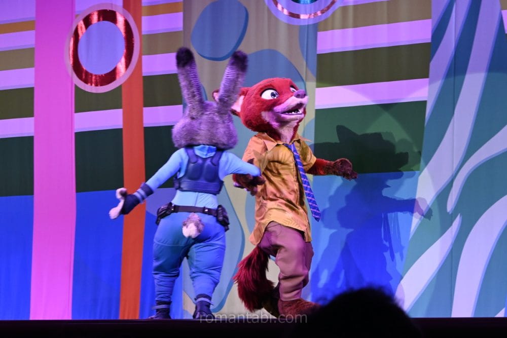 クラブマウスビートのジュディ・ホップス＆ニック・ワイルド