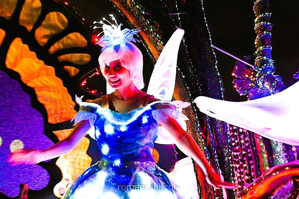 エレクトリカルパレード・ドリームライツのディズニー・フェアリーズのフロート