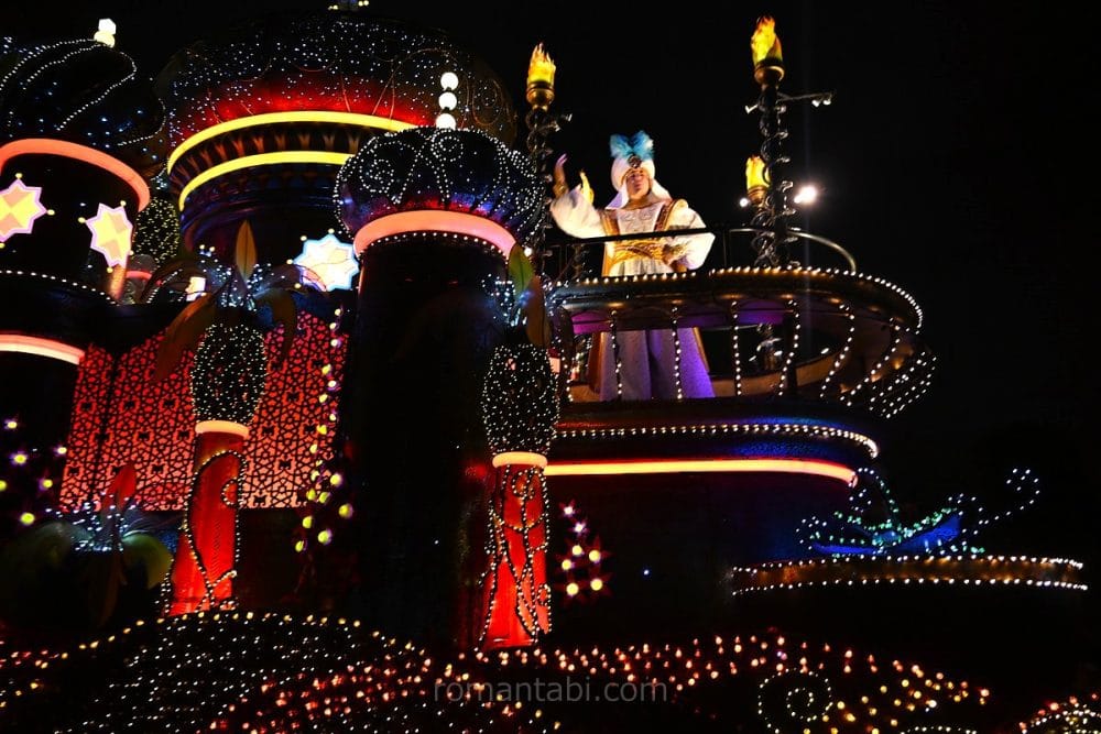 エレクトリカルパレード・ドリームライツのアラジン