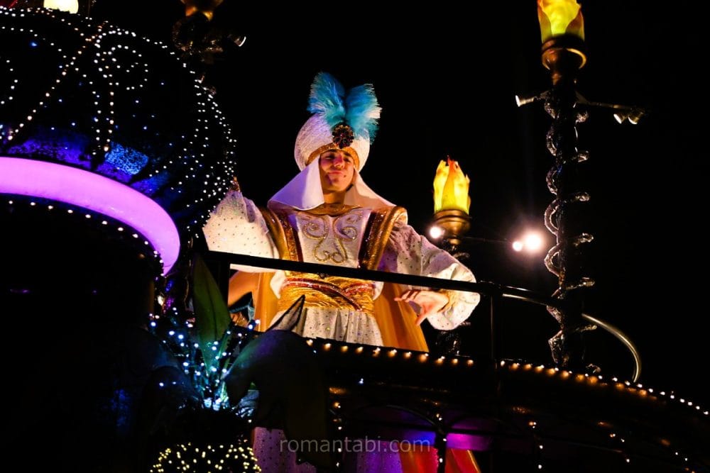 エレクトリカルパレード・ドリームライツのアラジン