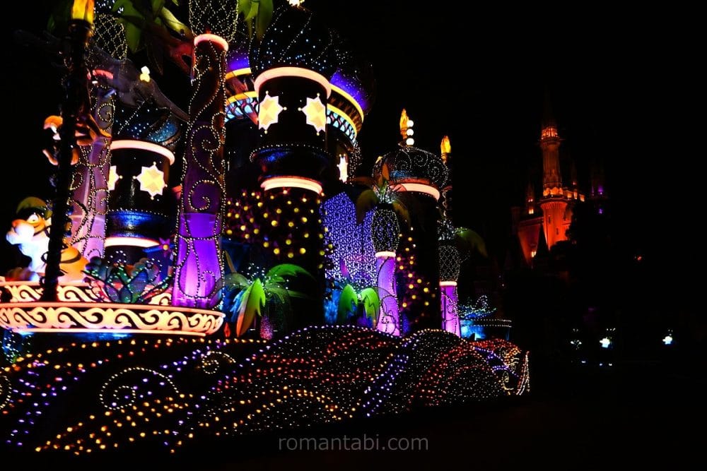 エレクトリカルパレード・ドリームライツのアラジン