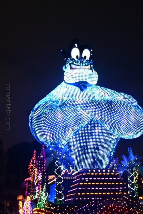 エレクトリカルパレード・ドリームライツのジーニー