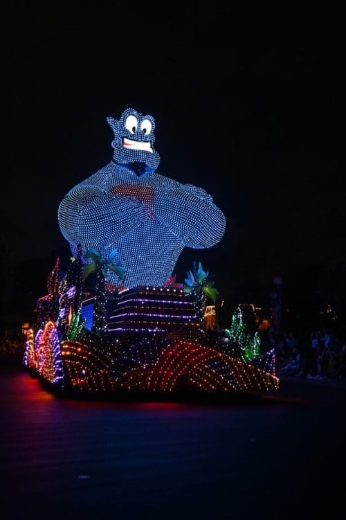 エレクトリカルパレード・ドリームライツのジーニー