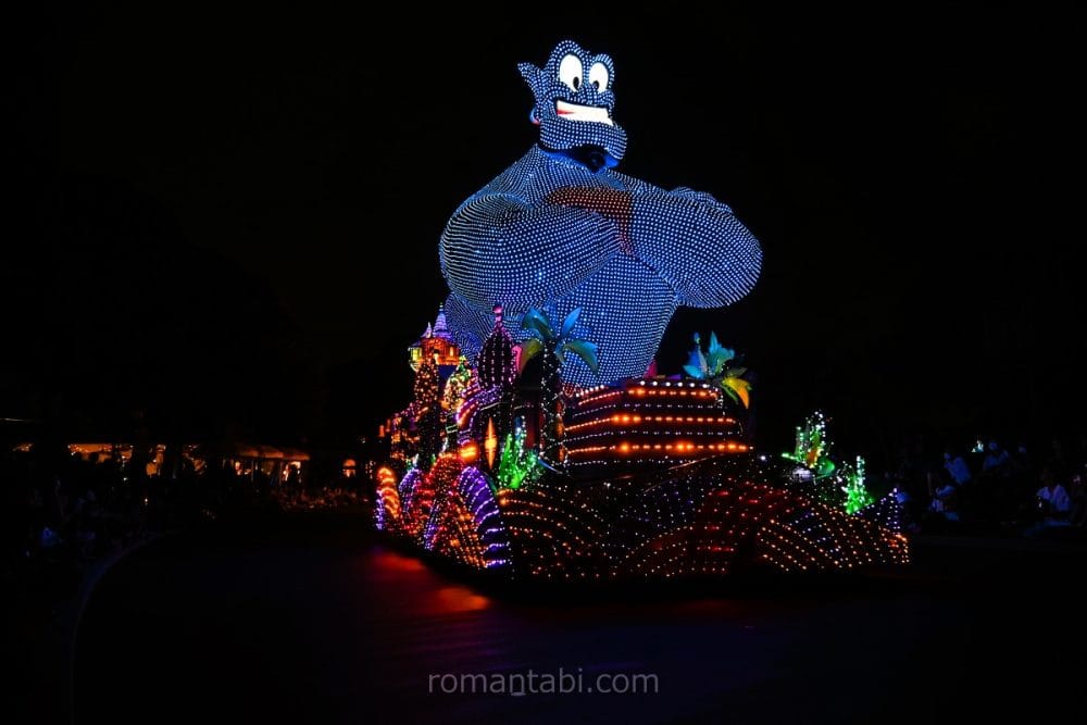 エレクトリカルパレード・ドリームライツのジーニー