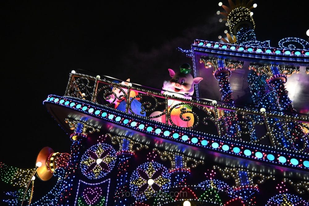 エレクトリカルパレード・ドリームライツのショーボート