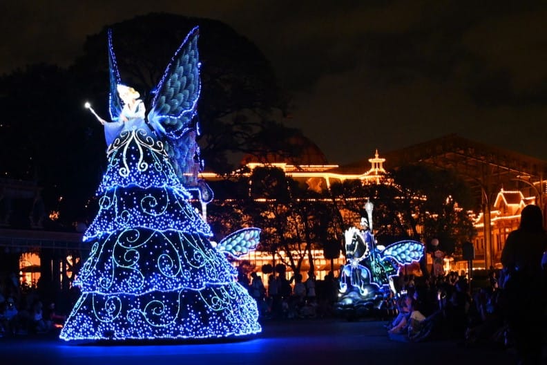 エレクトリカルパレード・ドリームライツのブルーフェアリー