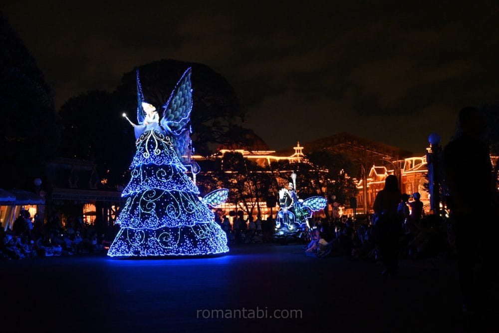 エレクトリカルパレード・ドリームライツのブルーフェアリー