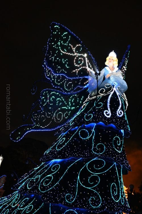 エレクトリカルパレード・ドリームライツのブルーフェアリー