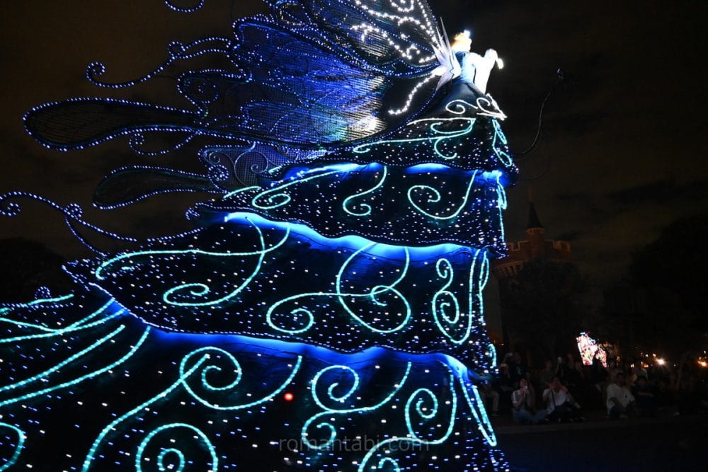 エレクトリカルパレード・ドリームライツのブルーフェアリー